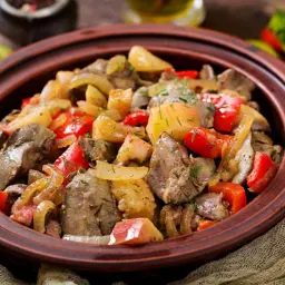 كبدة غنم بالجبن